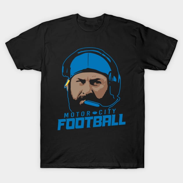 Motor City Football 44 T-Shirt by congnhan629035